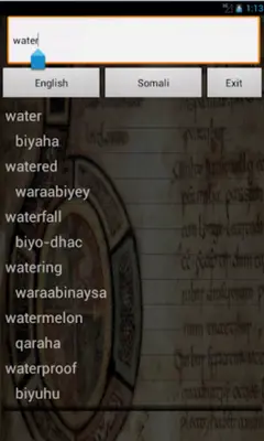 English Somali Dictionary android App screenshot 3